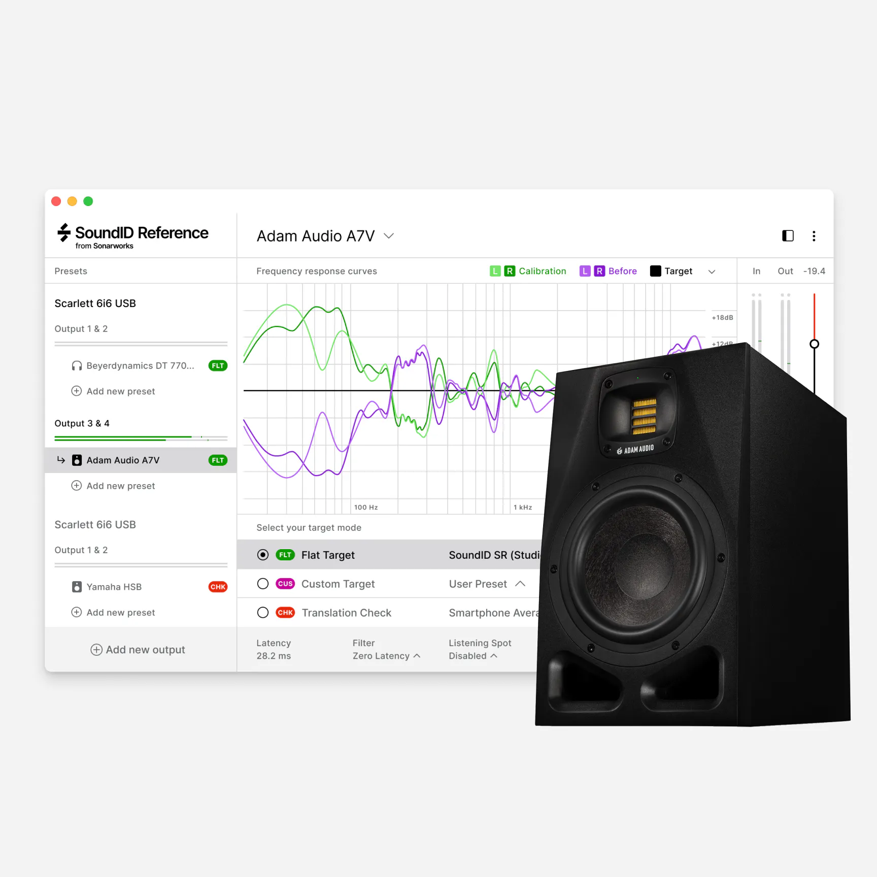 SoundID Reference integration into A Series Monitors